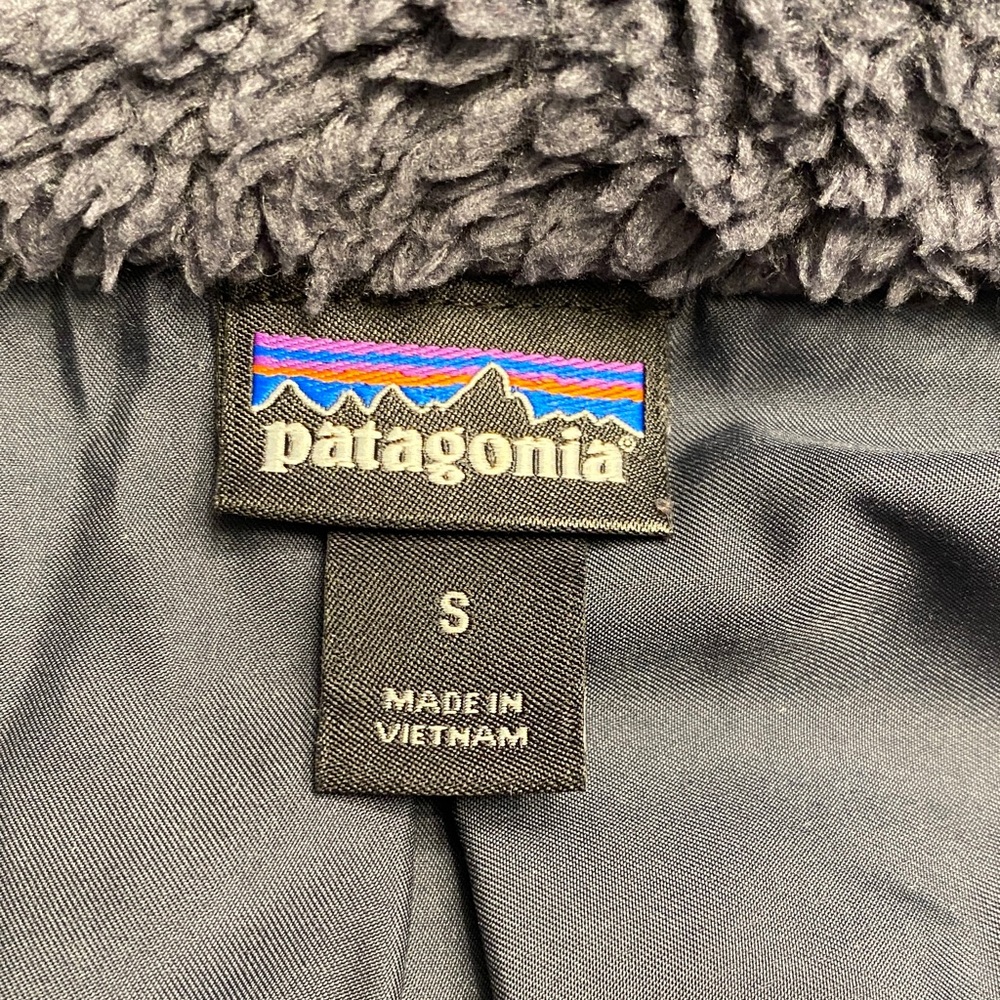 Patagonia Dark Blue Sherpa Vest - Picture 2 of 2
